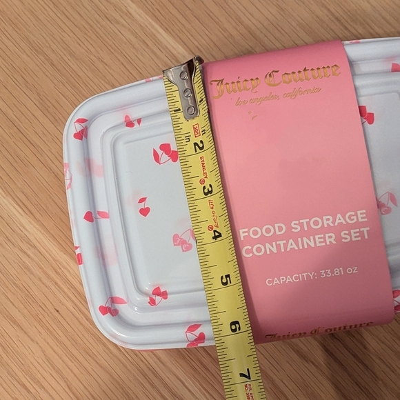 NWT Juicy Couture Food or Anything Storage Container Set - Picture 3 of 6